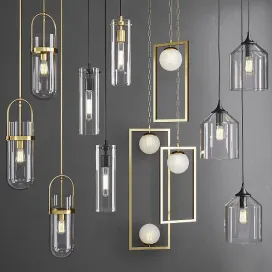 Pottery barn pendant lighting collection